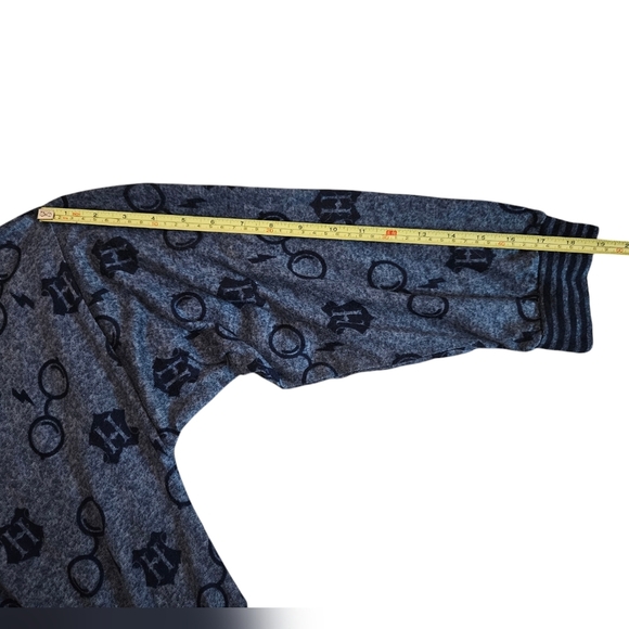 Wizarding World Harry Potter blue long sleeve women's shirt sweater size 2XL - Picture 5 of 7